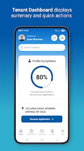 Tenant app dashboard
